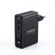 Сетевое зарядное устройство Asometech 100W GaN 4 порта (3xUSB-C, 1xUSB-A) с LED-дисплеем kd72408 фото 1